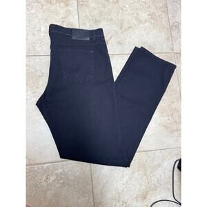 Brax Cooper Fancy Regular Fit Black Pants Size 38/34 Jeans